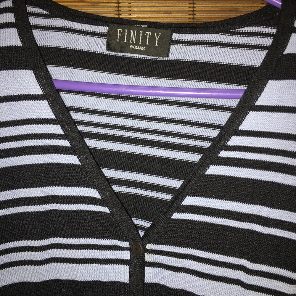 Finity-Stretchy material and very comfortable.